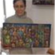 Profesora de arte. Pintura al óleo, acrílico, dibujo, collage. Apto para todas las edades.