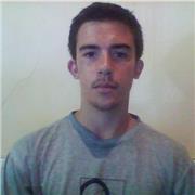 Profesor de boxeo y boxeador en actividad