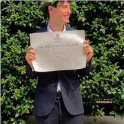 Studente al quinto anno magistrale del Politecnico di Milano