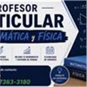 Profesor particular de matemática y física