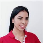La profesora de lengua castellana que dicta clases a chicos de primaria