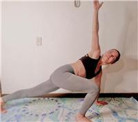 Maestra de pilates y entrenador personal