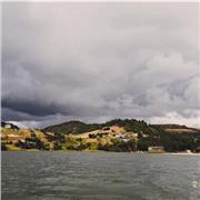 Profesora de ayuda con los deberes de niños de básica primaria