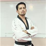 Clases particulares de Taekwondo WT, técnica básica de patadas, golpes, bloqueos y posturas