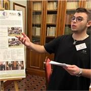 studente del quinto liceo scientifico, amante delle materie umanistiche