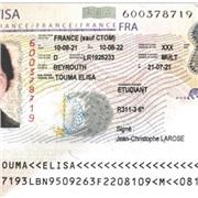 Etudiante en economie parlant trois langues