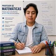 Profesor de matemáticas para estudiantes de 1ro de primaria a 5to de secundaria