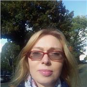 Englisch-Tutorin, die Jugendlichen und Erwachsenen unterrichtet