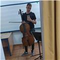 Profesor de vilonchelo imparte clases de musica, lenguaje musical, violonchelo, conjunto de instrumentos cuerda frotada