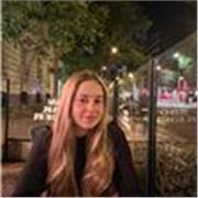 Profesora con alto nivel de inglés, con michas ganas de compartir su conocimiento.