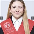 Profesora de derecho y criminologia graduada en el doble grado, disponible para dar clases online y presenciales en valencia. 