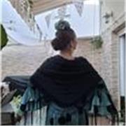 Profesora de baile que lleva 10 años en una academia de flamenco aprendiendo diferentes palos.