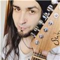 Clase de guitarra electrica y bateria para principiantes