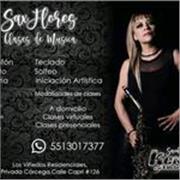 Maestra de saxofón , imparto clases por línea o presencial. Solfeo, armonía, improvisación, teclado, canto