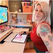 Soy ilustradora freelance y llevo más de 10 años con mi propia marca y haciendo colaboraciones. Me gustaría dar clases a niños.