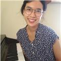 Profesora de piano particulares por todos las edades en inglés