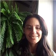 Docente de yoga para el regreso a clases