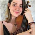 Titulada profesional de violín y composición ofrece clases de violín y lenguaje musical