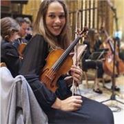 Clase de violín, viola y lenguaje musical