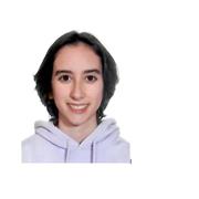Alumna universitaria capaz de impartir clases de matemáticas