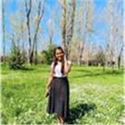 International student who is fluent in English language .