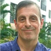 Hi. I am friendly, funny and easy to talk to. My lessons are adaptable and designed to make each and every feel like they can learn. I have many lessons designed to cover what is required. General chats to taking the IELTs, Vocabulary to Accents, Idioms,