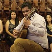 Maestro de música con experiencia como ejecutante y docente de materias teóricas como solfeo, armonía e instrumento como guitarra
