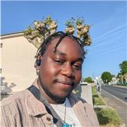 Étudiant bilingue en rayon de soleil dans vos doutes de prononciation.