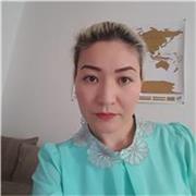 Englisch-Tutor, der Kinder aller Alters unterrichtet in Kirgisistan 