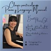 Profesora de Piano y Lenguaje Musical que se adapta  a los diferentes  niveles y necesidades de cada alumno.