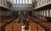 Profesora de violín en Santiago de Compostela