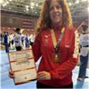 Entrenadora Nacional de Taekwondo, 5º Dan y competidora de poomsae, con medalla de bronce en el Campeonato de España 2026