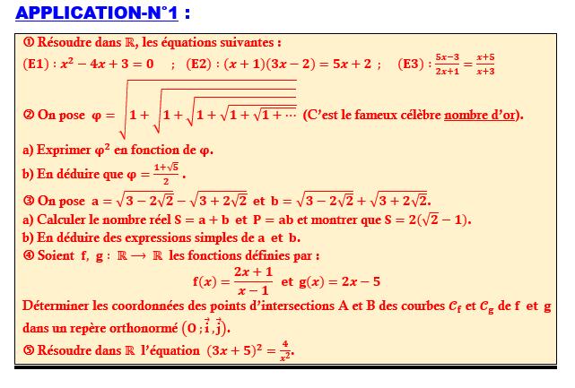 Cours De Maths Les Fonctions Polyn mes Du Second Degr 