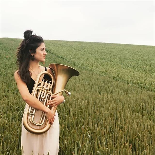 Titulada en interpretación/máster profesorado. ofrezco clases de iniciación y lenguaje musical e interpretación de instrumentos de viento-metal