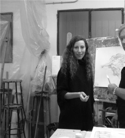 Profesora de pintura y artes plásticas