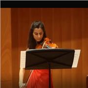 Classes de violí i llenguatge musical (violín y lenguaje musical)