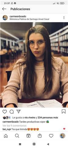 Chica joven con bachillerato y amplia experiencia en las asignaturas de lengua gallega y castellana, dará clases particulares a alumnos de eso o primaria. también con amplios conocimientos en inglés