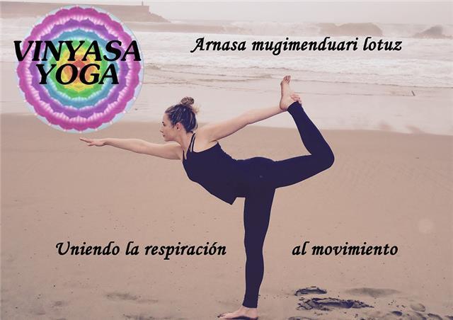 Instructora Vinyasa Yoga clases particulares y grupales privadas