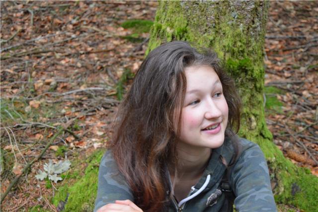 Etudiante en cinquième année secondaire