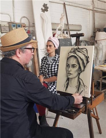 Disegno dal vero. Ritratto e figura