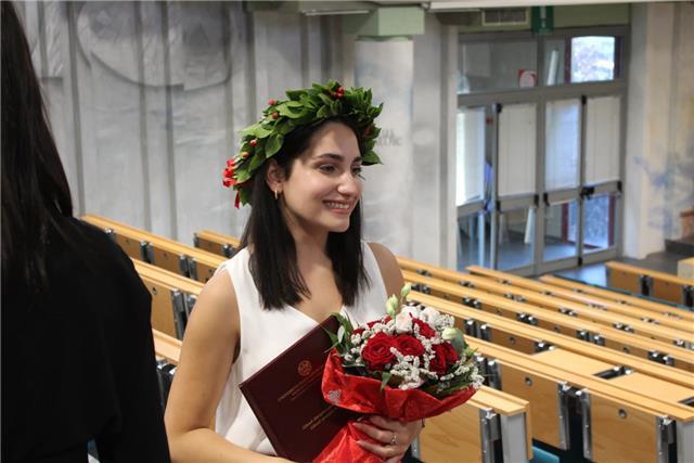 Studentessa magistrale all'università di torino