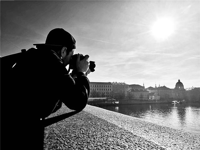 Photographe professionnel passionné