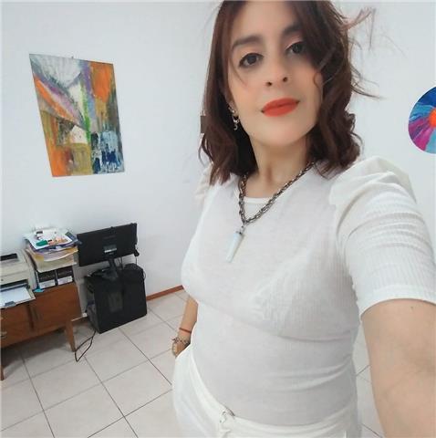 Profesora de artes visuales y Tecnología imparte clases virtuales para alumnos de nivel primario, secundario y universitarios