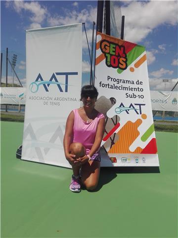 entrenadora nacional de tenis matriculada!