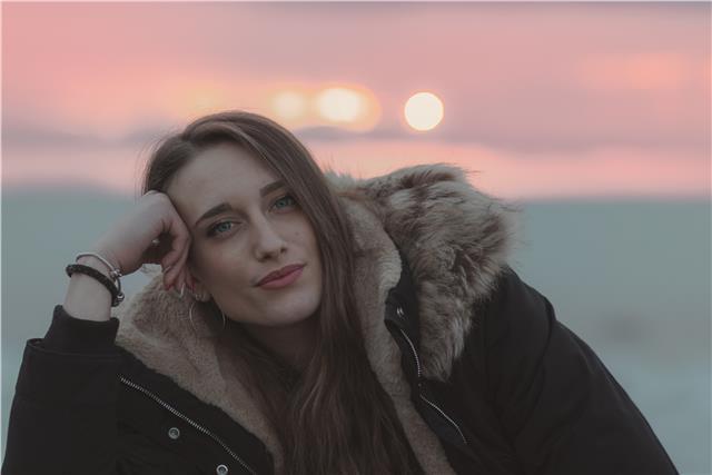 Studentessa universitaria in economia e management