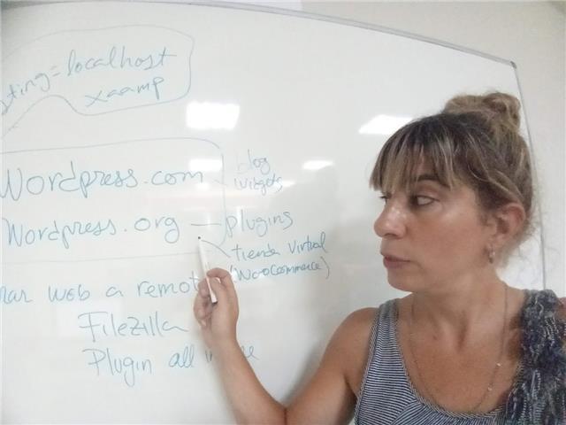 Doy clases particulares de diseño web con wordpress