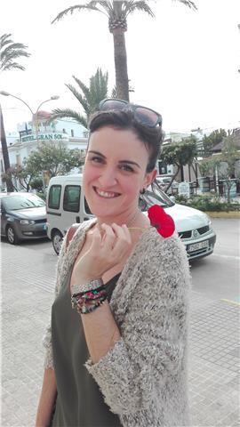 Profesora de historia en modo online y presencial