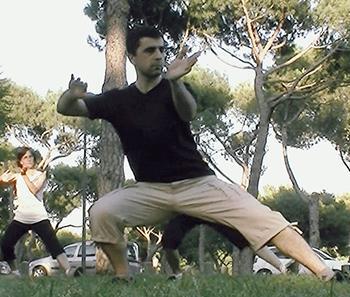 Experiencia de más de 30 años en tai chi, chigong, wushu (kung fu) y sanda (una variación de kick boxing)