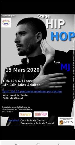 professeur de danse hip hop popping locking