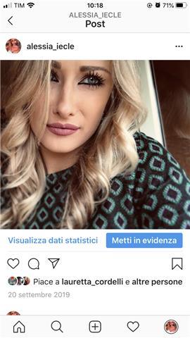Diplomata al liceo scientifico attualmente frequentante della facoltà di giurisprudenza